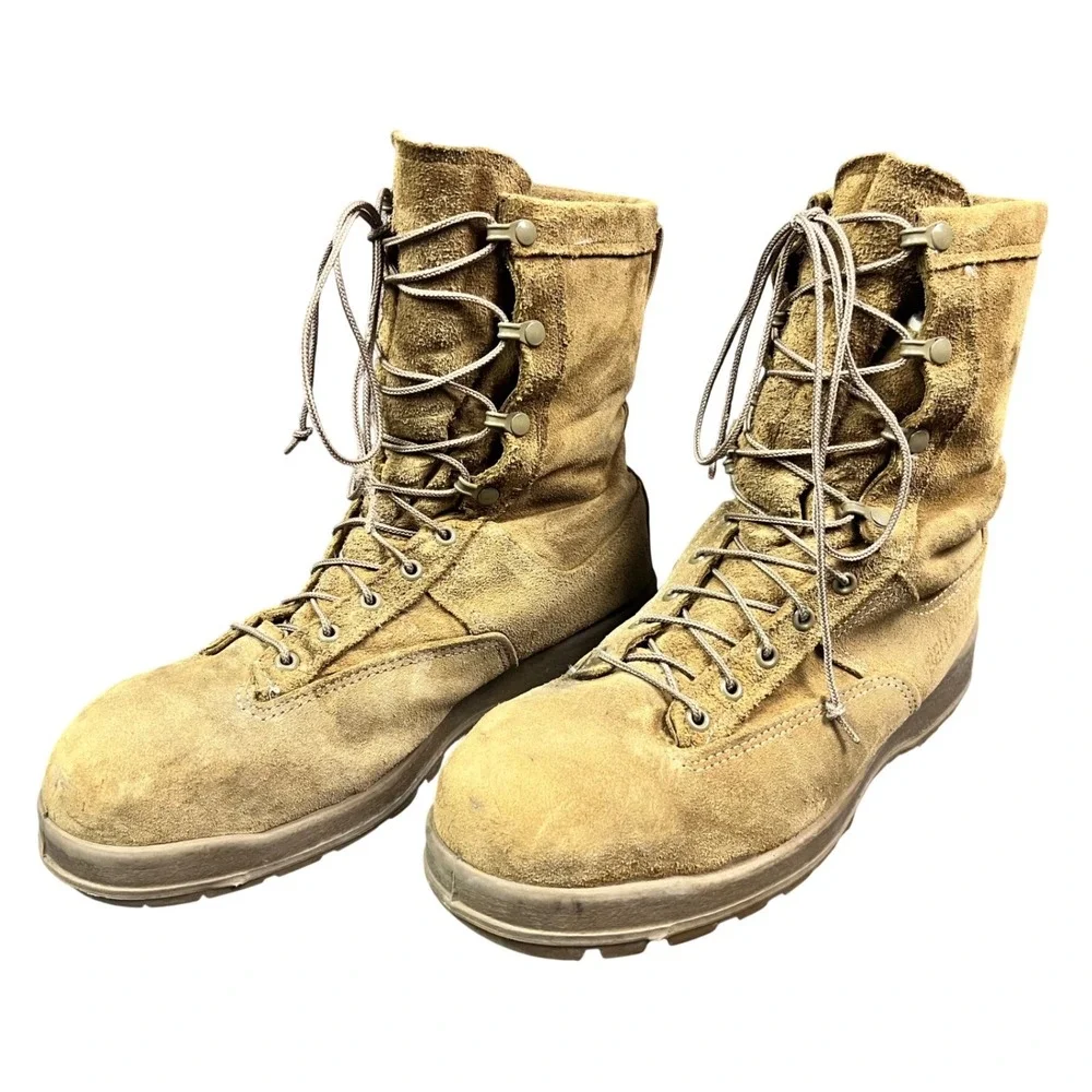 Belleville C775ST Mens 12.5 R Gore-Tex 600g Insulated Steel Toe Combat Boots Tan